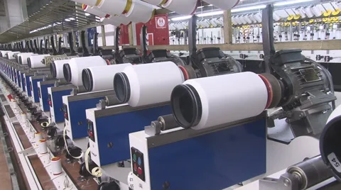 Textile Industry Stock Footage 50447204
