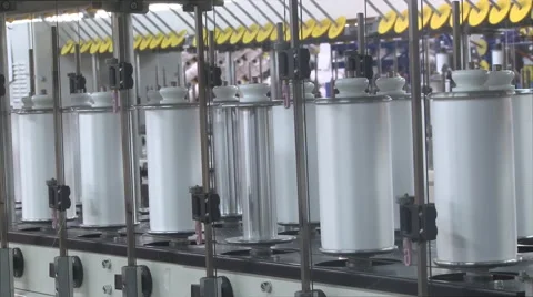 Textile industry reels close 库存影片 50447269