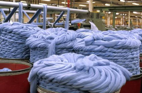  Textile industry Wool factory (La Lainiere) of Roubaix, France. Factory c... Stock Photos