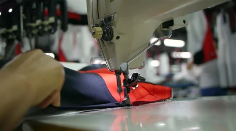 Textile industry workers. Stock Footage 63225945