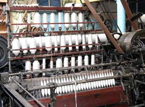 Textile Machine. Stock Photos