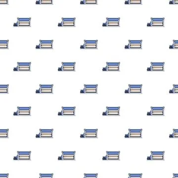 Textile machinery pattern creating fabric production background イラスト素材