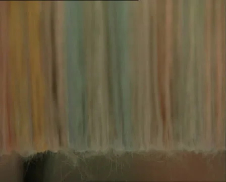 Textile machinery threads detail Video stock 25052929