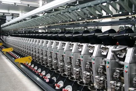Textile Manufacturing Stock Photos