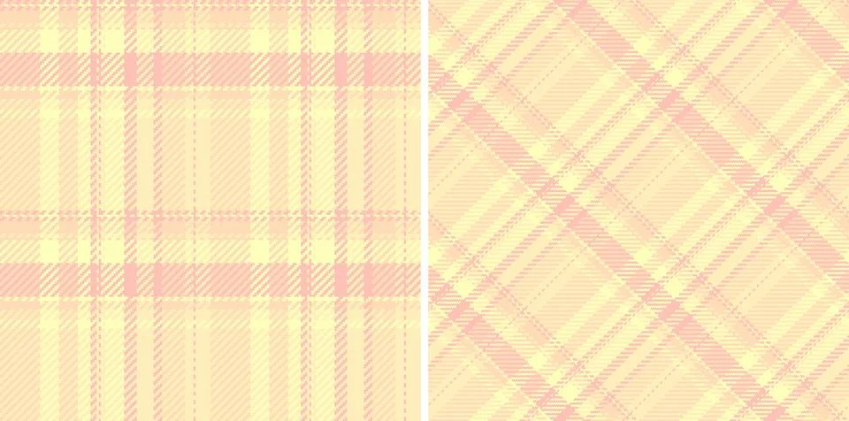 Textile pattern check of vector seamless tartan with a fabric plaid backgro.. イラスト素材