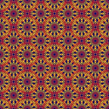 Textile pattern Stock Illustration