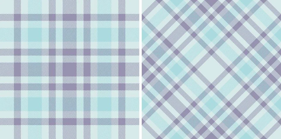 Textile pattern tartan of background texture fabric with a vector seamless .. Stock Illustration