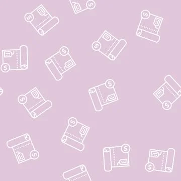 Textile price line seamless pattern Stock Illustration