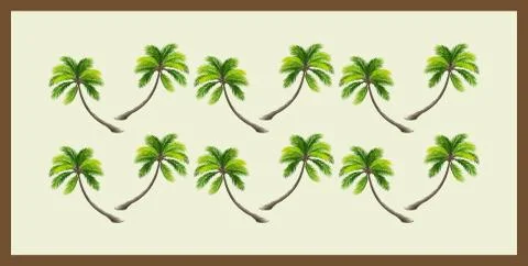 Textile Print Manually Illustrated Artwork Ilustração Stock