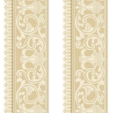 Textile Print Manually Illustrated Artwork Illustrazione stock