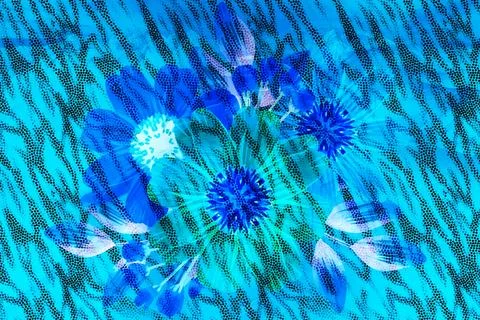 Textile print.Abstract background.Clothing colorful pattern Stock Illustration