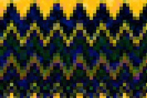 Textile print.Abstract background.Clothing colorful pattern Stock Illustration