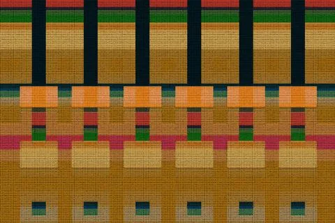 Textile print.Abstract background.Clothing colorful pattern イラスト素材
