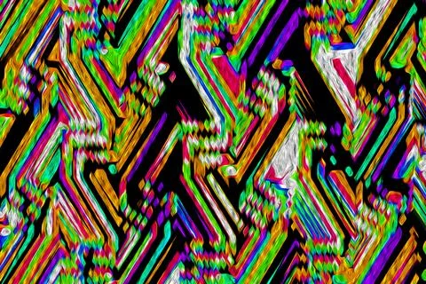 Textile print.Abstract background.Clothing colorful pattern Stock Illustration