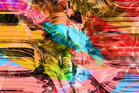 Textile print.Abstract background.Clothing colorful pattern Illustrazione stock