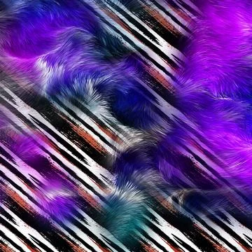 Textile printing patterns, combination fabric designs 스톡 일러스트