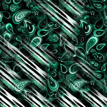 Textile printing patterns, combination fabric designs 스톡 일러스트