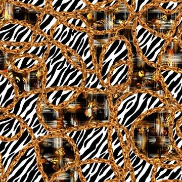 Textile printing patterns, combination fabric designs Illustrazione stock