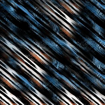 Textile printing patterns, combination fabric designs Illustrazione stock