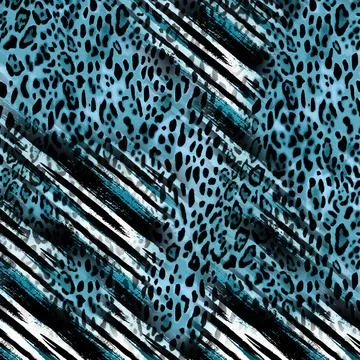 Textile printing patterns, combination fabric designs Illustrazione stock