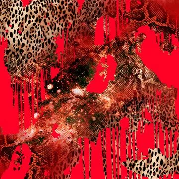 Textile printing patterns, combination fabric designs Ilustración de archivo