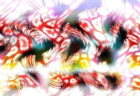 Textile printing,pattern illustration,for textile illustration Stock Illustration