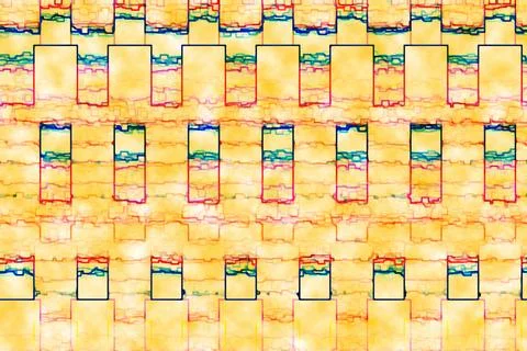 Textile printing,pattern illustration,for textile illustration Stock Illustration