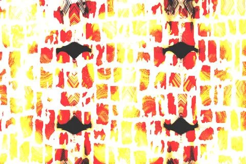 Textile printing,pattern illustration,for textile illustration Stock Illustration