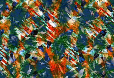 Textile printing,pattern illustration,for textile illustration Stock Illustration