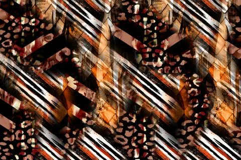 Textile printing,pattern illustration,for textile illustration Stock Illustration
