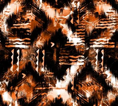 Textile printing,pattern illustration,for textile illustration Stock Illustration