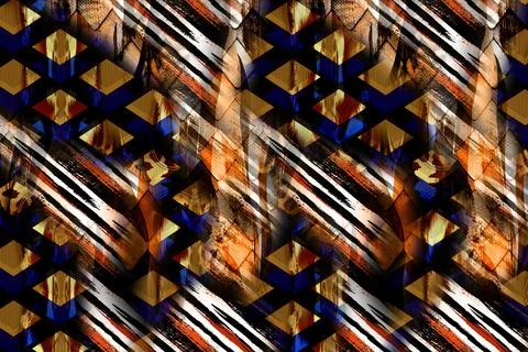 Textile printing,pattern illustration,for textile illustration Stock Illustration