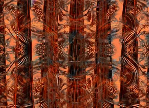 Textile printing,pattern illustration,for textile illustration Stock Illustration