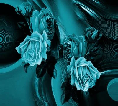 Textile printing,pattern illustration,for textile illustration Stock Illustration