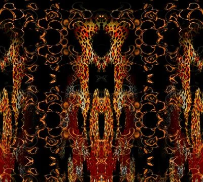 Textile printing,pattern illustration,for textile illustration Stock Illustration