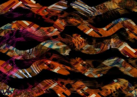Textile printing,pattern illustration,for textile illustration Stock Illustration