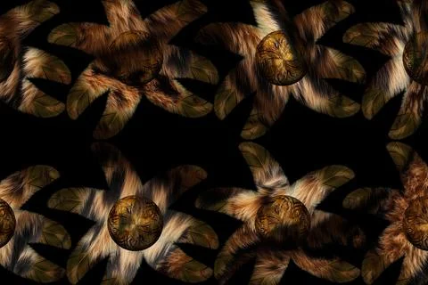 Textile printing,pattern illustration,for textile illustration Stock Illustration
