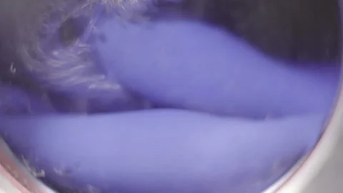 Textile process - washing fabrics Stock Footage 145670494