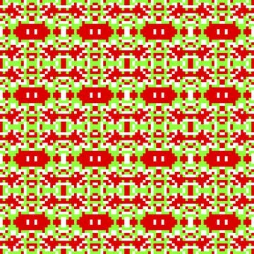 Textile rapport. multi-colored mosaic, seamless pattern Stock Illustration