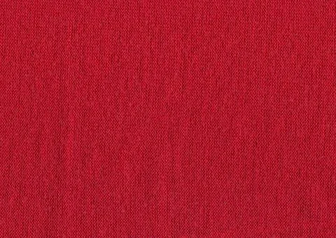Textile red colored material with wicker pattern. Crimson colored knitting wo Stock Photos
