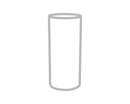 Textile roll vector icon. Paper tube illustration design for kitchen cleaning Stock Illustration