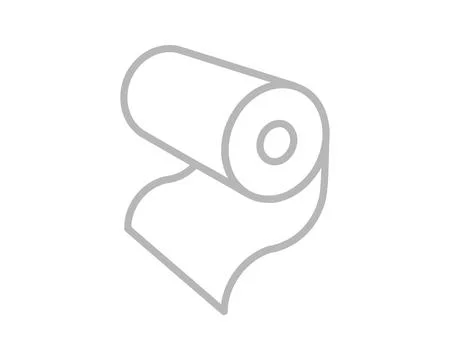 Textile roll vector icon. Paper tube illustration design for kitchen cleaning Stock Illustration