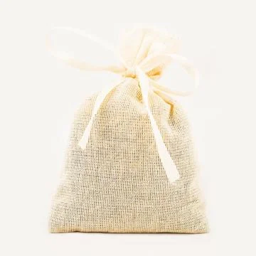 Textile sachet pouch Stock Photos