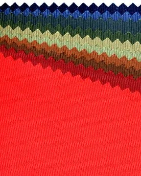 Textile sampler Foto stock
