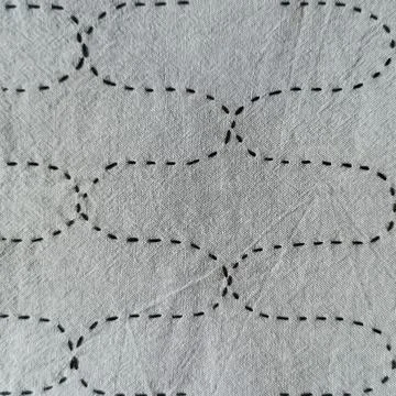 Textile Sampler with Traditional Japanese Pattern.  Stock Photos