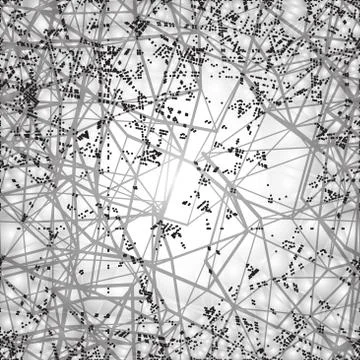 Textile seamless pattern of lines with white texture triangles a Illustrazione stock