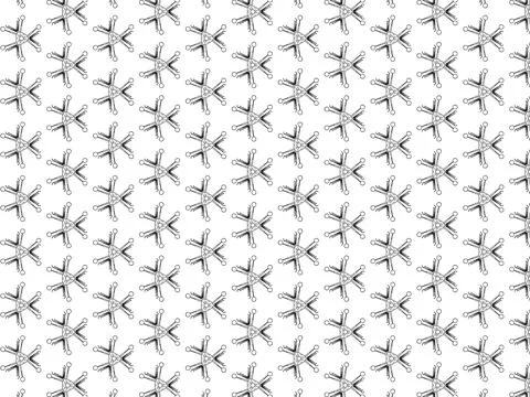 Textile seamless pattern in shades of black on a white background Stock Illustration