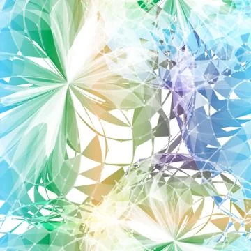 Textile seamless pattern of triangles on dark backdrop Stock Illustration