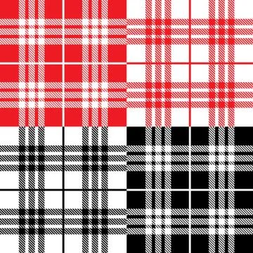 Textile set seamless pattern. Stockillustratie