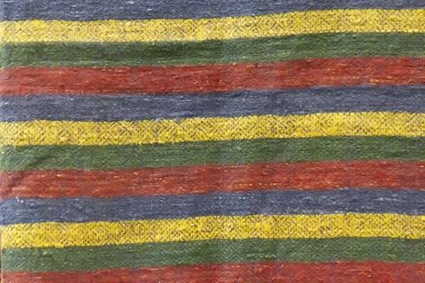 Textile surface with colored stripes Stock Photos